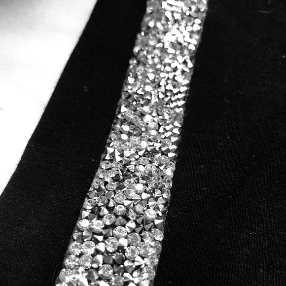 Express High Waist Legging Embellished Side Stripe - Picture 4 of 6